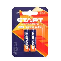 СТАРТ HR6 AA 2500mAh Ni-MH BL2 24/384 (2 шт. в уп-ке)