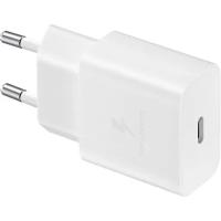 Сетевое зарядное устройство Samsung Adapter 15W Type C White (EP-T1510NWEGEU)