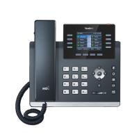 YEALINK SIP-T44U, 12 аккаунтов, 2 порта USB, цветной экран 2.8", BLF, PoE, GigE, без БП, шт