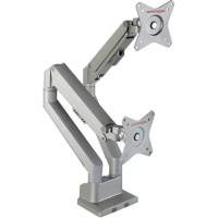 Arm Media LCD-T36 silver 17"-34" макс.2-1-9 кг настольный поворот и наклон верт.перемещ.