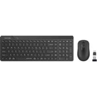Комплект клавиатура+мышь беспров. A4TECH Fstyler FG2300 Air2 black (USB, slim) (FG2300 AIR2  BLACK)