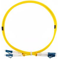 Rexant (50-2111-15) Патч-корд оптический одномодовый (SM) 9/125 OS2 разъемы zip-cord LC/UPC-LC/UPC 3мм Duplex LSZH 15м желтый