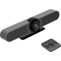 960-001102 Logitech MeetUp ConferenceCam [Ultra HD 4K, 2160p/30fps, пульт ДУ, интегрированная аудиосистема, USB-кабель 5м, в комплекте крепление и фур