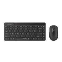 Комплект клавиатура+мышь беспров. A4TECH Fstyler  FG2200 Air2 black (USB, slim) (FG2200 AIR2 BLACK)