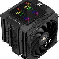 Thermalright Кулер Royal Knight 120 Digital Black LGA115X/1200/1700/1851/2011/2066/ AM4/AM5 (2x120mm PWM Fan, медное основание, 6 тепл. трубок 6мм) / 