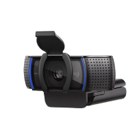 Фото  960-001252/960-001257 Logitech HD Pro Webcam C920S, { черный, 3Mpix, USB2.0, с микрофоном для ноутбука }