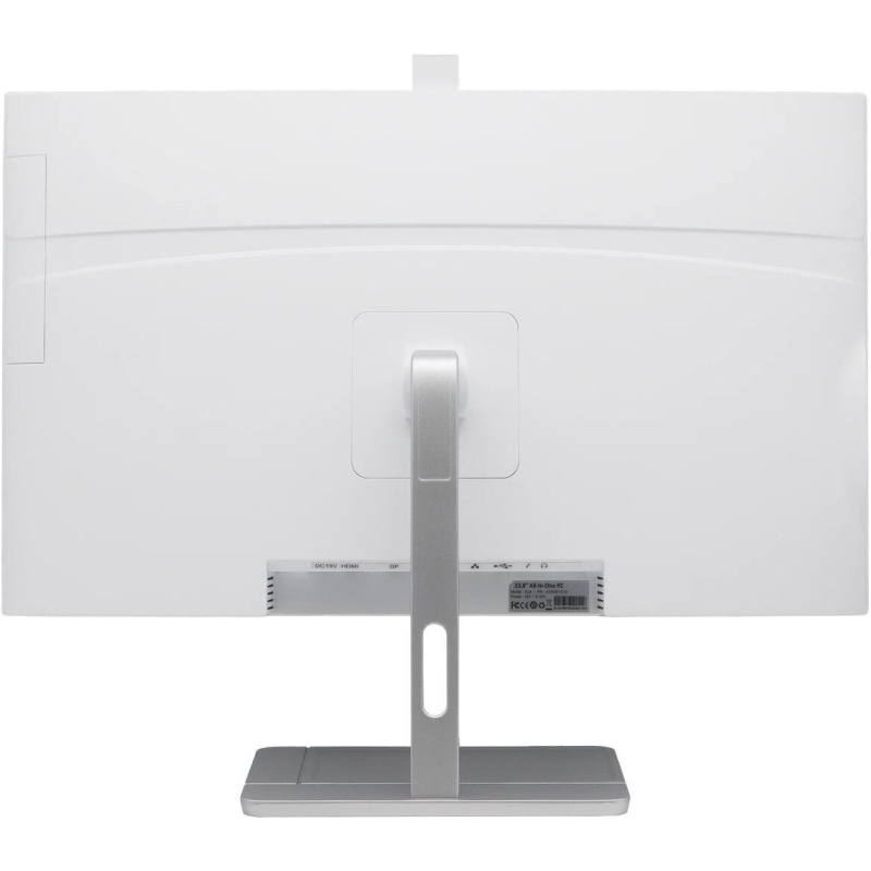 Фото  Prittec X27-Prittec H610 MB/WiFi+Bt/5M pop-up Cam/HDMI+DP/USB 3+Type C+SD/White Intel 9560 WiFi+Bt, 120w PSU    