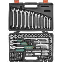 Фото  JONNESWAY (S68H5234111S) Набор инструмента универсальный 1/4", 1/2"DR Super Tech, 111 предметов