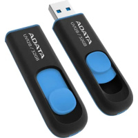 Фото  A-DATA Flash Drive 32Gb UV128 AUV128-32G-RBE {USB3.0, Black-Blue}
