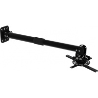 Фото  Cactus CS-VM-PR16L-BK черный Кронштейн для проектора  макс.13.6кг настенный и потолочный поворот и наклон