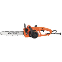 Фото  Электропила PATRIOT ESP1814 [220301530] {1800 Вт, поперечное расположение двигателя, шина 14" (35см), цепь 3/8", 1.3мм, 52зв}