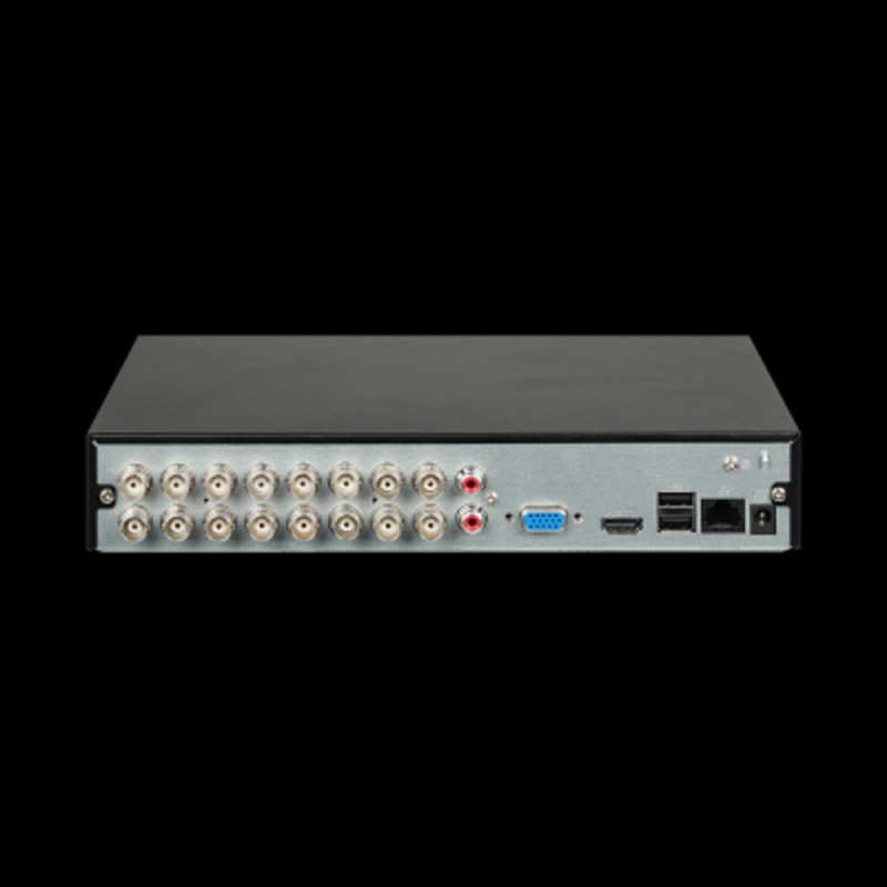 Фото  DAHUA DH-XVR1B16-I/T 16-канальный HDCVI-видеорегистратор c SMD IP-каналы: до 18 каналов, до 6Мп;  1 SATA III до 16Тбайт; видеоаналитика 1 HDMI, 1 VGA;
