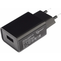 Фото  Cablexpert Зарядное устройство 5Вт, 1А, 1xUSB, черный, пакет (MP3A-PC-21)