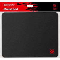 Фото  Defender Игровой коврик Black 250x200x3 мм, ткань+резина [50550]
