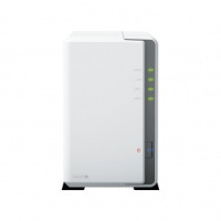 Фото  Synology DS223j Сетевое хранилище 2x2.5"/3.5" SATA, Realtek RTD1619B -1.7GHz, 1 GB DDR4, 1x1 Гбит/с, 2xUSB (вилка UK/HK 3-pin)