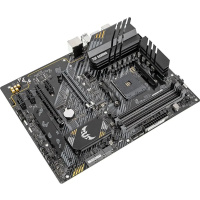 Фото  ASUS TUF GAMING B550-PLUS (Socket AM4, ATX, 4xDDR4(128GB),DP/HDMI, 1xPCIe 4.0x16/1xPCIe 3.0x16/3xPCIe 3.0, 1xLAN (2.5GbE), 6xSATA 6Gb/s, 2xM.2, 1xM.2 