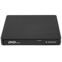 Фото  USB 3.0 Gembird DVD-USB-03 пластик, черный