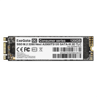 Фото  ExeGate SSD M.2 120GB Next Series EX280467RUS