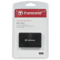 Фото  Внешний картридер Считыватель карты памяти Transcend USB3.1 Gen1 All-in-1 UHS-II Multi Card Reader [TS-RDF9K2]
