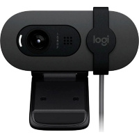 Фото  Веб-камера/ Logitech Brio 100 Full HD webcam - GRAPHITE – USB (960-001585)