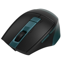 Фото  Мышь A4Tech Fstyler FB35C зеленый/черный оптическая (2400dpi) беспроводная BT/Radio USB (6but) (1583839)