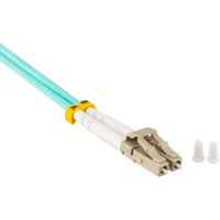 Фото  Rexant (50-2511-25) Патч-корд оптический многомодовый (MM) 50/125 OM3 разъемы zip-cord LC/UPC-LC/UPC 3мм Duplex LSZH 25м