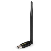 Фото  Exegate EX299652RUS Сетевой адаптер Wi-Fi 4 ExeGate EDWA-137-N300-1 (Беспроводной USB адаптер, Wi-Fi N (b/g/n), чипсет Realtek8192, до 300 Мбит/с на 2
