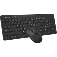 Фото  Комплект клавиатура+мышь беспров. A4TECH Fstyler FG2300 Air2 black (USB, slim) (FG2300 AIR2  BLACK)