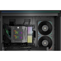 Фото  Thermalright Кулер Royal Knight 120 Digital Black LGA115X/1200/1700/1851/2011/2066/ AM4/AM5 (2x120mm PWM Fan, медное основание, 6 тепл. трубок 6мм) / 