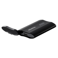 Фото  A-DATA Portable SSD 2TB SD810 External Type-C, USB 3.2 Gen2x2, up to R/W 2000/2000 MB/s, 72.7x44x12.2mm, Black (5 лет)